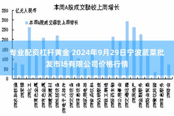 专业配资杠杆黄金 2024年9月29日宁波蔬菜批发市场有限公司价格行情