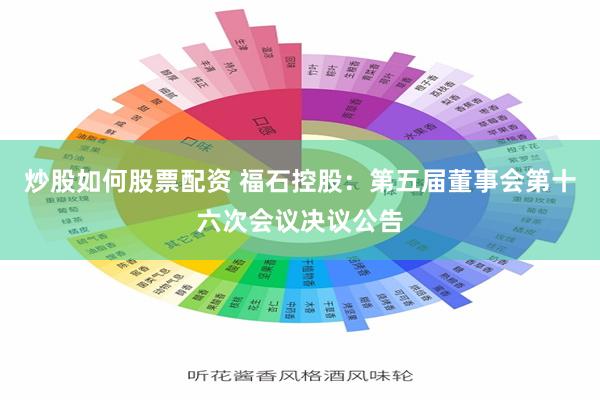 炒股如何股票配资 福石控股：第五届董事会第十六次会议决议公告